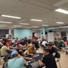 Sympathique l'éclairage de cette salle