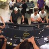 La table finale, constituée de 8 joueurs seulement. Alice Michaudet fut éliminée juste avant sa constitution.