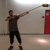 Après le chant, Aganhim l'artiste se met au ballet.